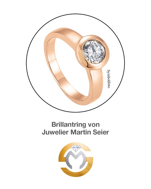3. Preis: Brillantring von Juwelier Martin Seier